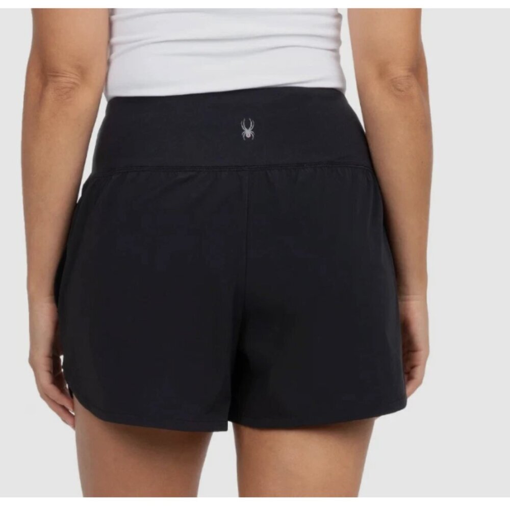 Spyder Women's Woven Short Black - Picture 2 of 3